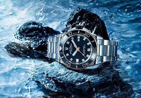 北京柏莱士手表进水维修服务-深度防水测试（100米防水认证）